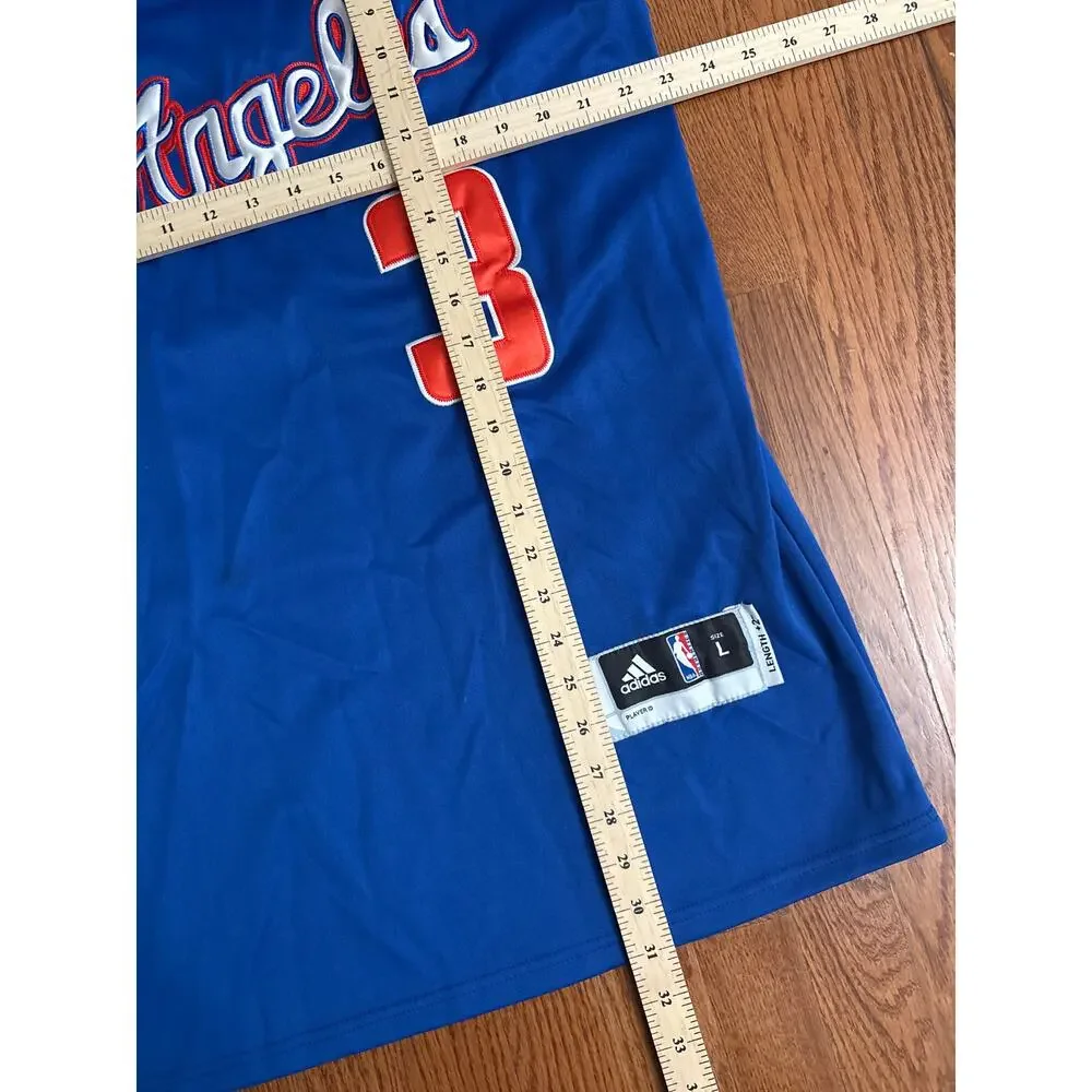 Adidas NBA Los Angeles Clippers Chris Paul 3 Swingman Jersey Blue Mens Large L+2